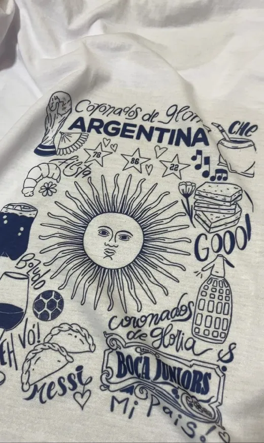 Remera sublimada
