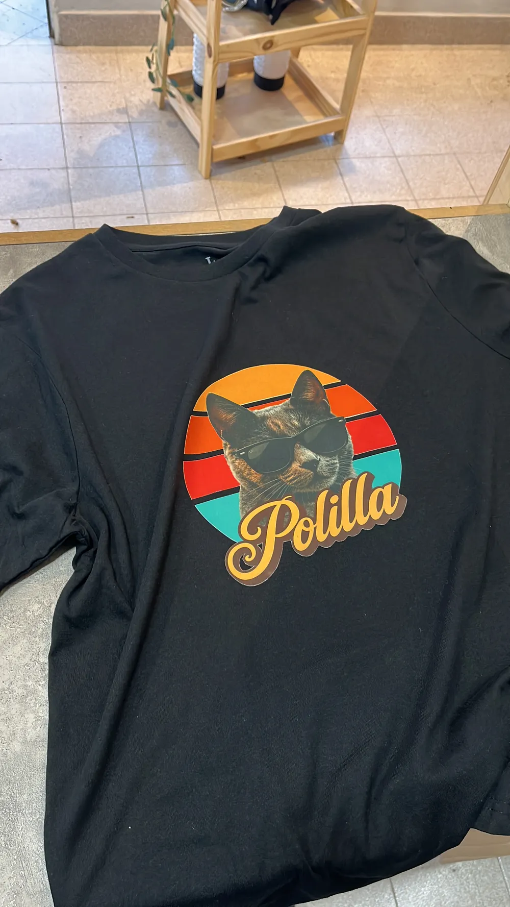 Remera estampada